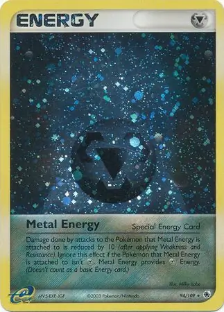 95/109 Rainbow Energy RS Rare Reverse Holo