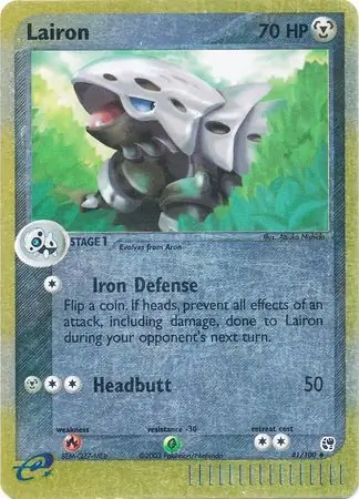 41/100 Lairon SS Uncommon Reverse Holo
