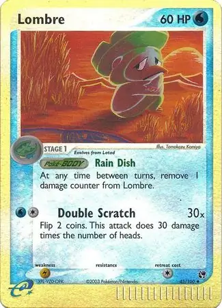 45/100 Lombre SS Uncommon Reverse Holo