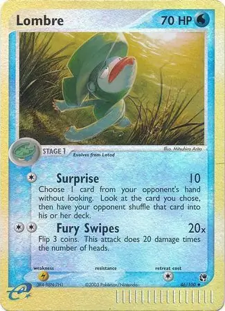 46/100 Lombre SS Uncommon Reverse Holo