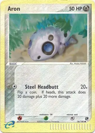 56/100 Aron SS Common Reverse Holo