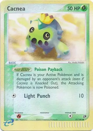 57/100 Cacnea SS Common Reverse Holo