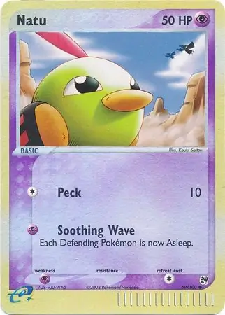 69/100 Natu SS Common Reverse Holo