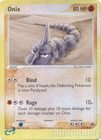 71/100 Onix SS Common Reverse Holo