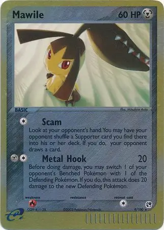 9/100 Mawile SS Rare Holo Reverse Holo
