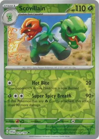 029/198 Scovillain SVI Uncommon Reverse Holo