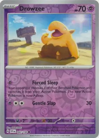 082/198 Drowzee SVI Common Reverse Holo