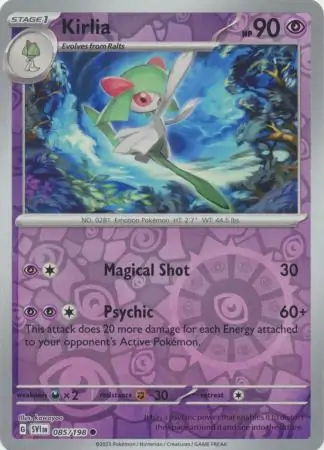 Kirlia Scarlet & Violet 085/198 Common Reverse Holo