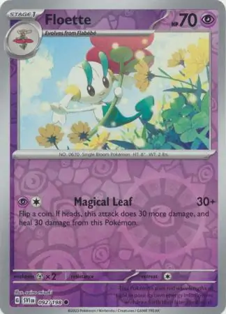 092/198 Floette SVI Common Reverse Holo