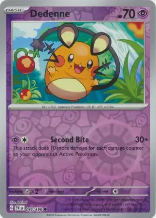 095/198 Dedenne SVI Common Reverse Holo