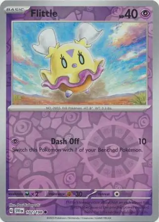 102/198 Flittle SVI Common Reverse Holo