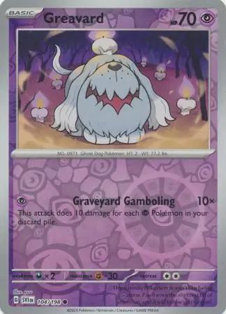 104/198 Greavard SVI Common Reverse Holo