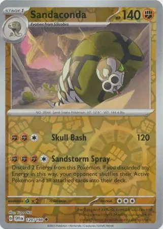 120/198 Sandaconda SVI Uncommon Reverse Holo