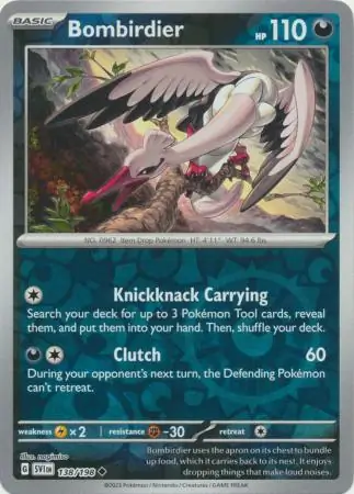 138/198 Bombirdier SVI Uncommon Reverse Holo