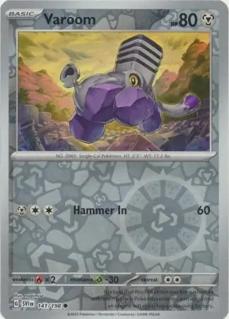 141/198 Varoom SVI Common Reverse Holo