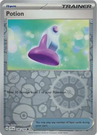 Potion Scarlet & Violet 188/198 Common Reverse Holo