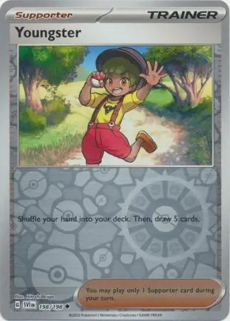 Youngster Scarlet & Violet 198/198 Uncommon Reverse Holo