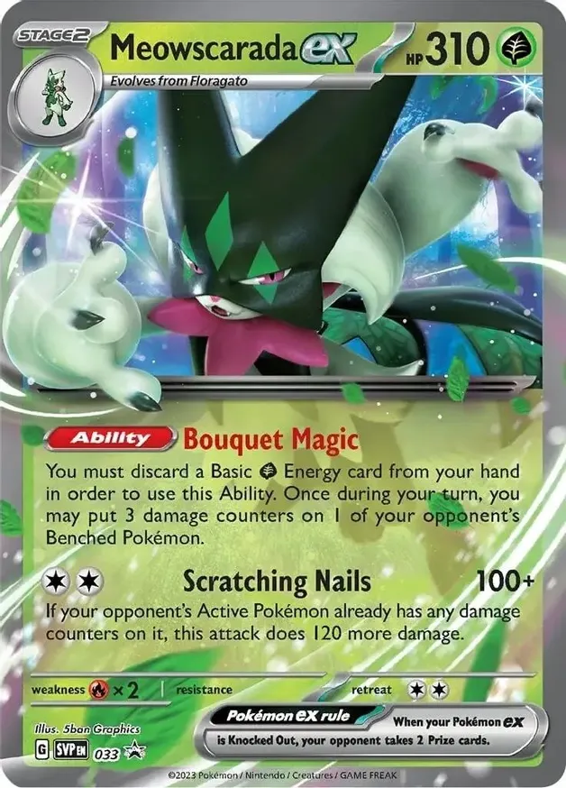 Meowscaradaex SVP Black Star Promos 033