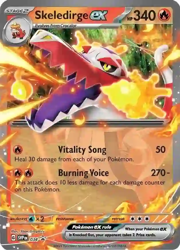 Skeledirgeex SVP Black Star Promos 034