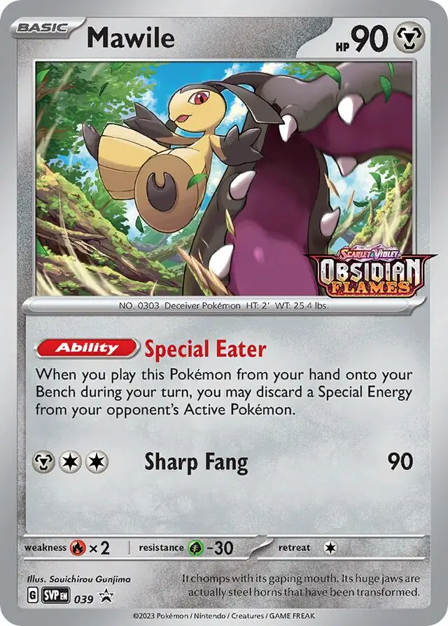 Mawile SVP Black Star Promos 039