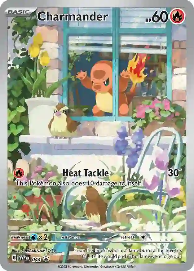 Charmander SVP Black Star Promos 044