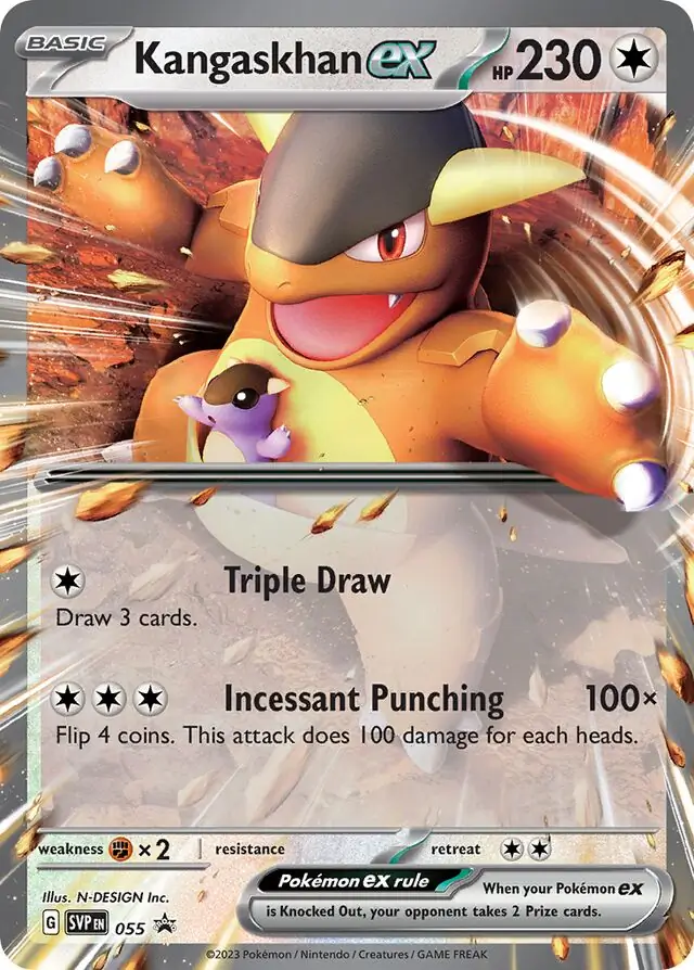 Kangaskhanex SVP Black Star Promos 055
