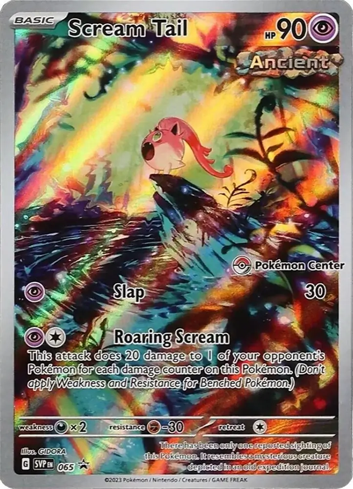 Scream Tail [Pokémon Center] SVP Black Star Promos 065