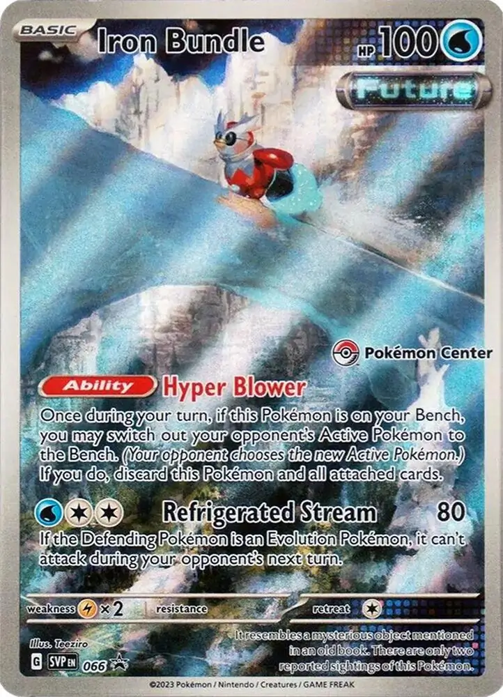 Iron Bundle [Pokémon Center] SVP Black Star Promos 066