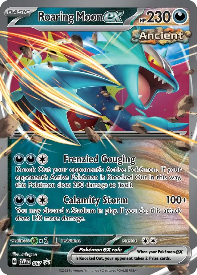 Roaring Moonex SVP Black Star Promos 067