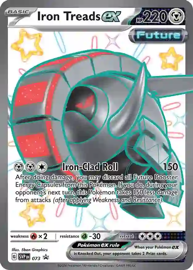 Iron Treadsex SVP Black Star Promos 073