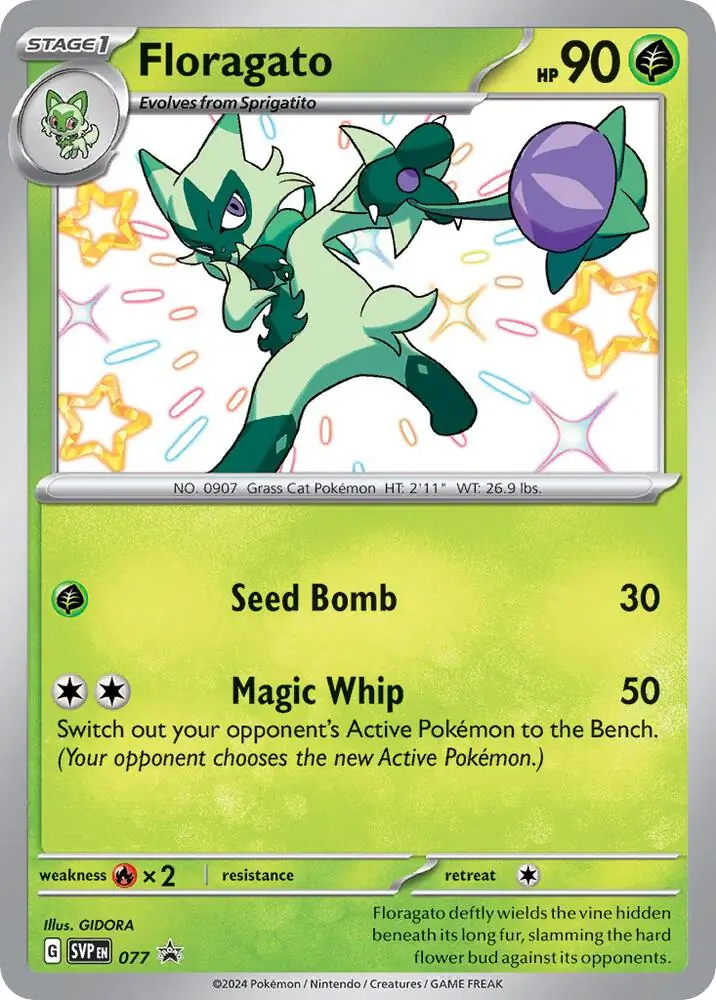 Floragato SVP Black Star Promos 077