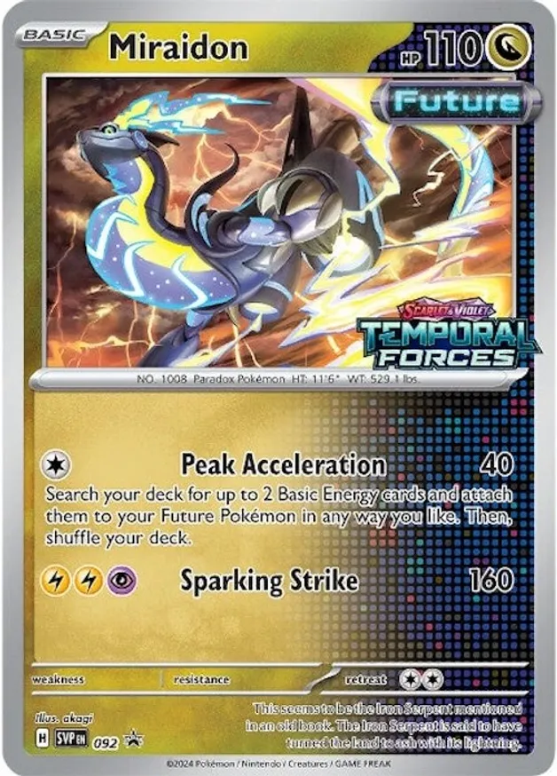 Miraidon SVP Black Star Promos 092