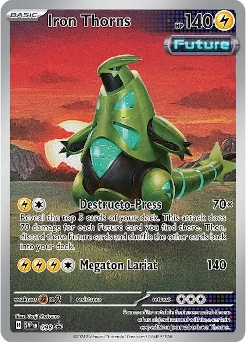 Iron Thorns SVP Black Star Promos 098