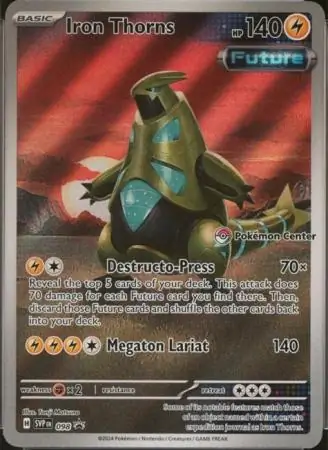 Iron Thorns [Pokémon Center] SVP Black Star Promos 098