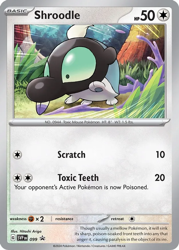 Shroodle SVP Black Star Promos 099