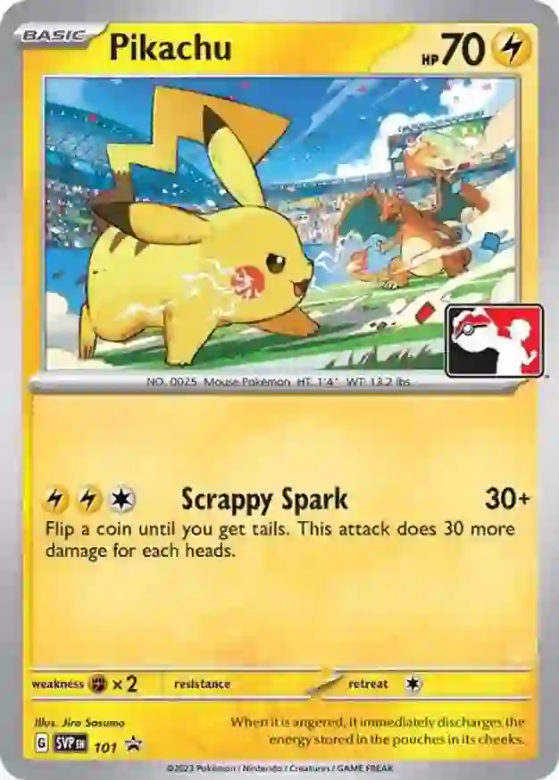 Pikachu [Asia Championship Series] SVP Black Star Promos 101