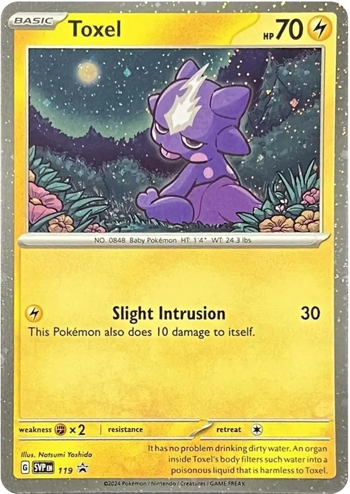Toxel SVP Black Star Promos 119