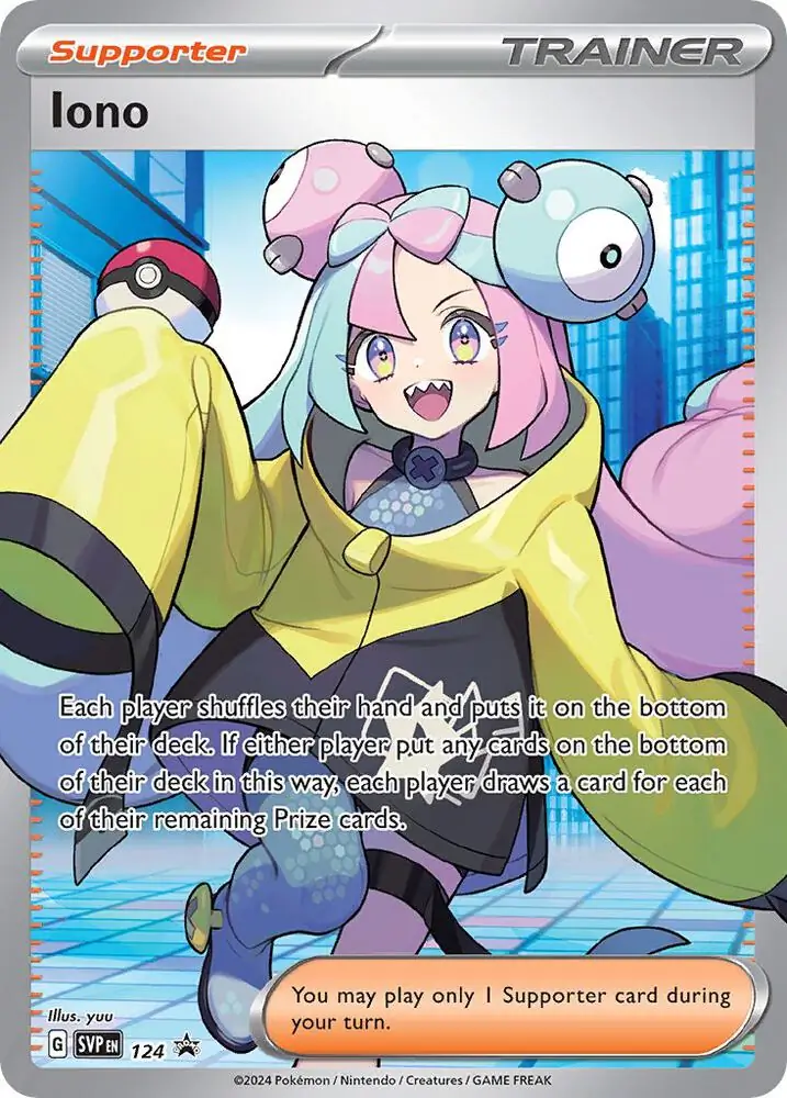 Iono SVP Black Star Promos 124