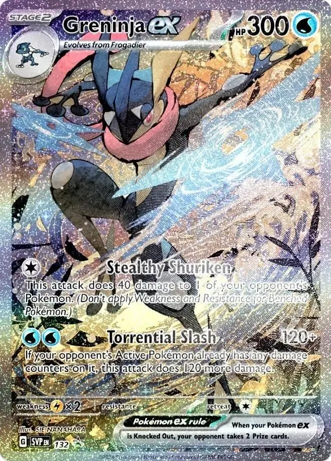 Greninjaex SVP Black Star Promos 132