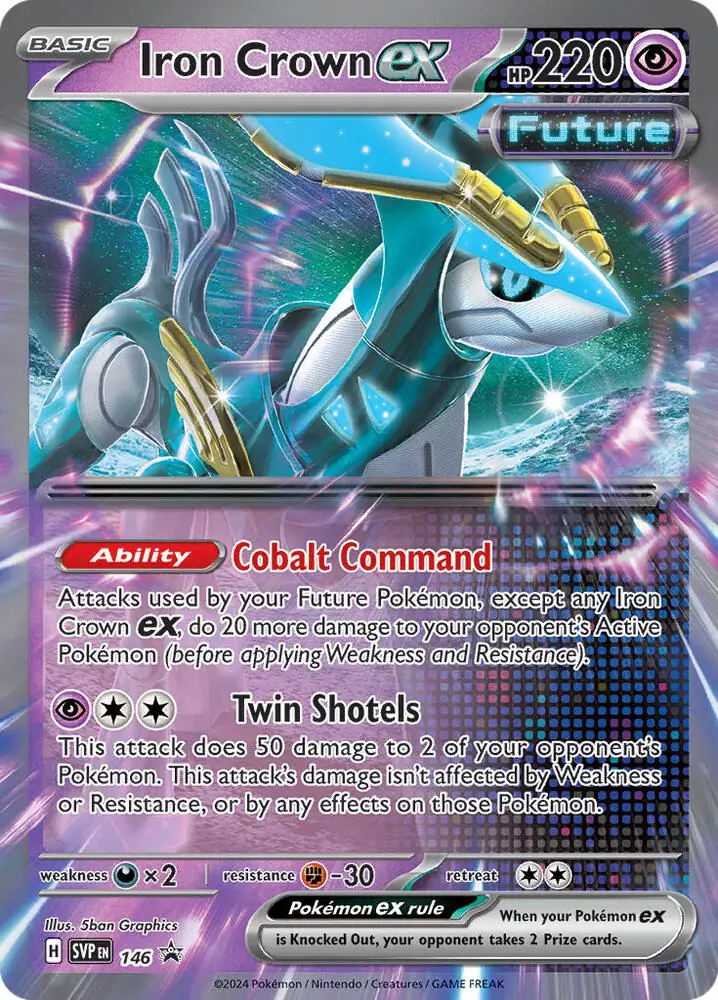 Iron Crownex SVP Black Star Promos 146