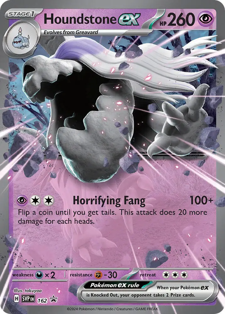 Houndstoneex SVP Black Star Promos 162
