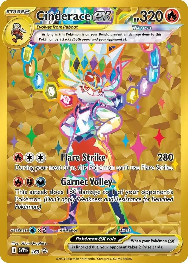 Cinderaceex SVP Black Star Promos 163