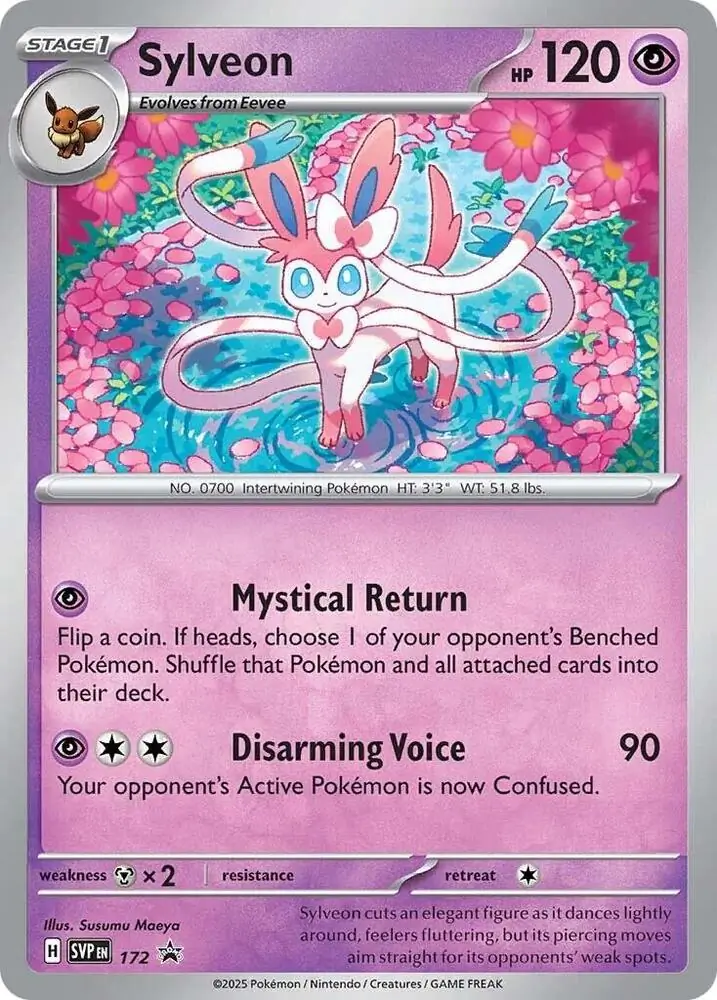 Sylveon SVP Black Star Promos 172