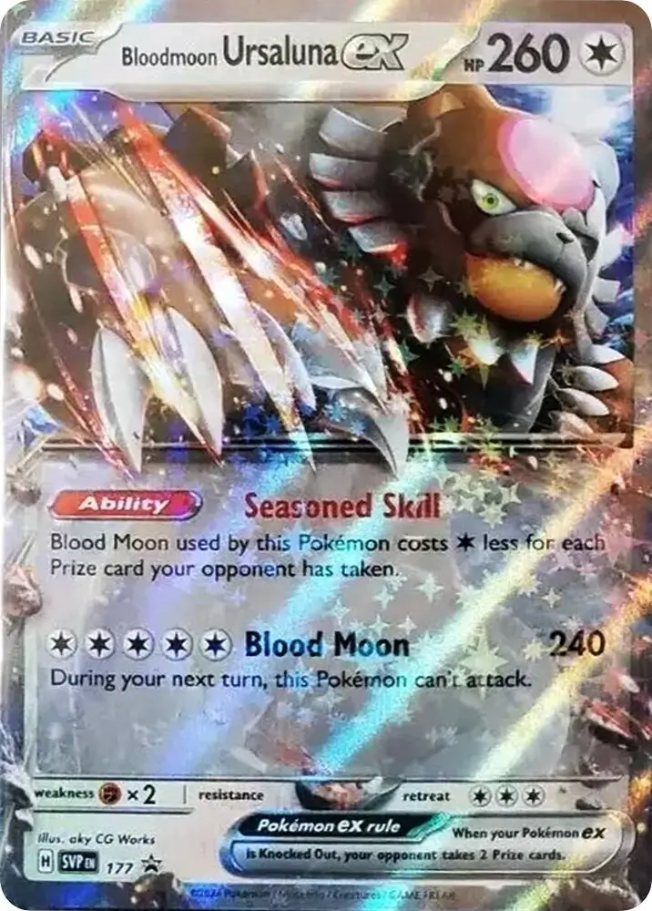 Bloodmoon Ursalunaex SVP Black Star Promos 177