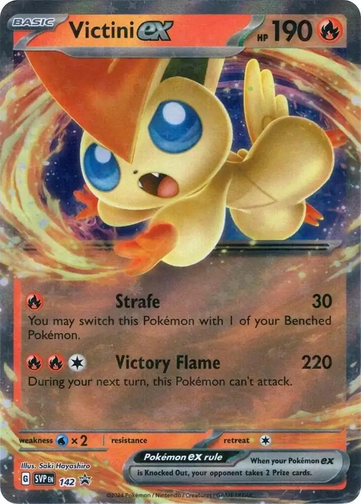 Victiniex SVP Black Star Promos 142
