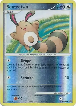 104/132 Sentret SW Common Reverse Holo