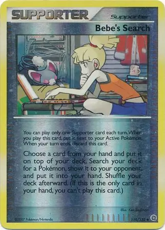 119/132 Bebe's Search SW Uncommon Reverse Holo