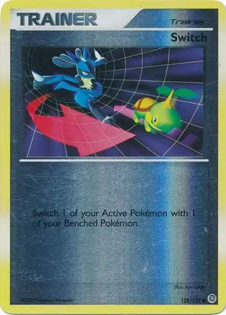 128/132 Switch SW Common Reverse Holo