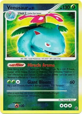 20/132 Venusaur SW Rare Holo Reverse Holo