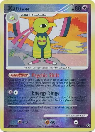 44/132 Xatu SW Rare Reverse Holo